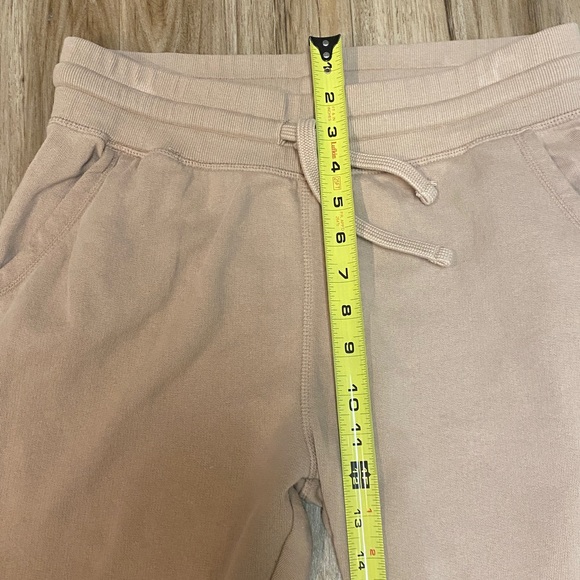 PACT ORGANIC NWOT 100% COTTON TERRY JOGGER PANT TAN BEIGE POCKETS WOMENS SZ MED - Picture 10 of 13